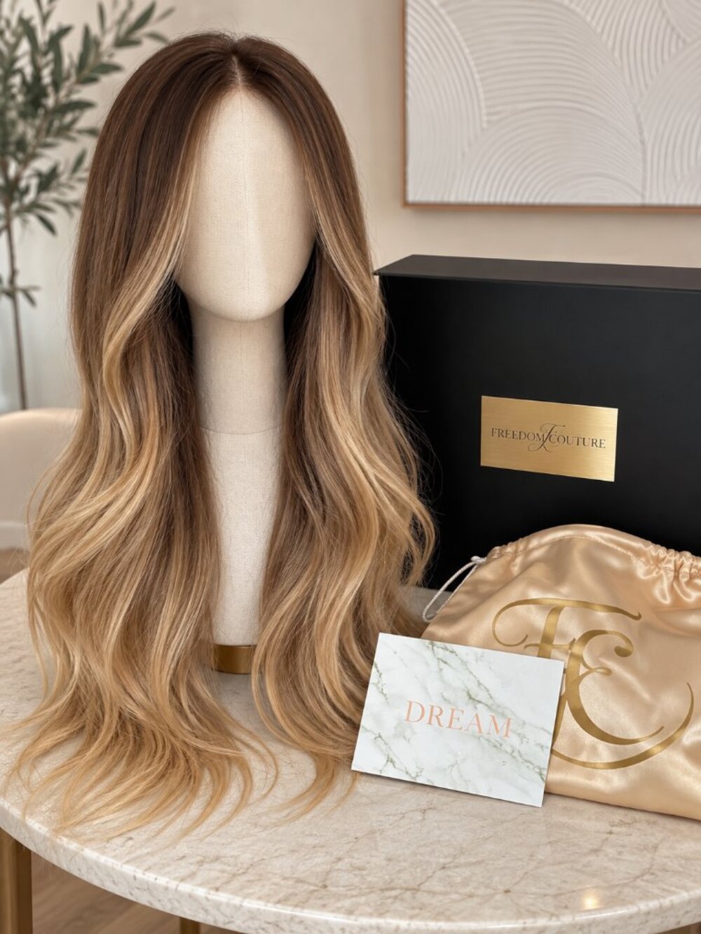 Freedom Couture ISABELLA Human Hair Wig – Large Cap – Bleached Knots